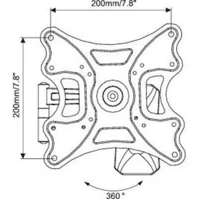 Кронштейн Vogels M41040 Black - 1