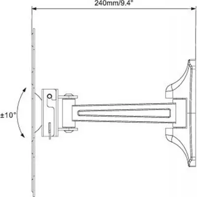 Кронштейн Vogels M41030 Black - 3