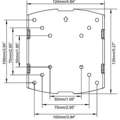 Кронштейн Vogels M40010 Black - 1