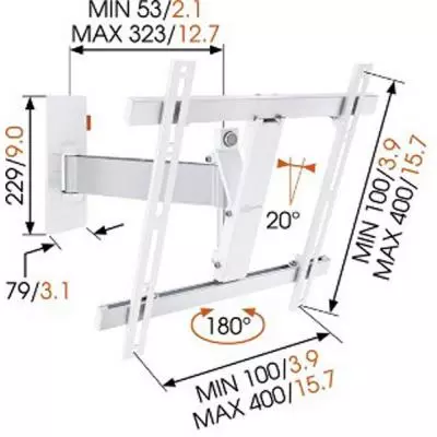 Кронштейн Vogels W52071 White (W52071) - 3