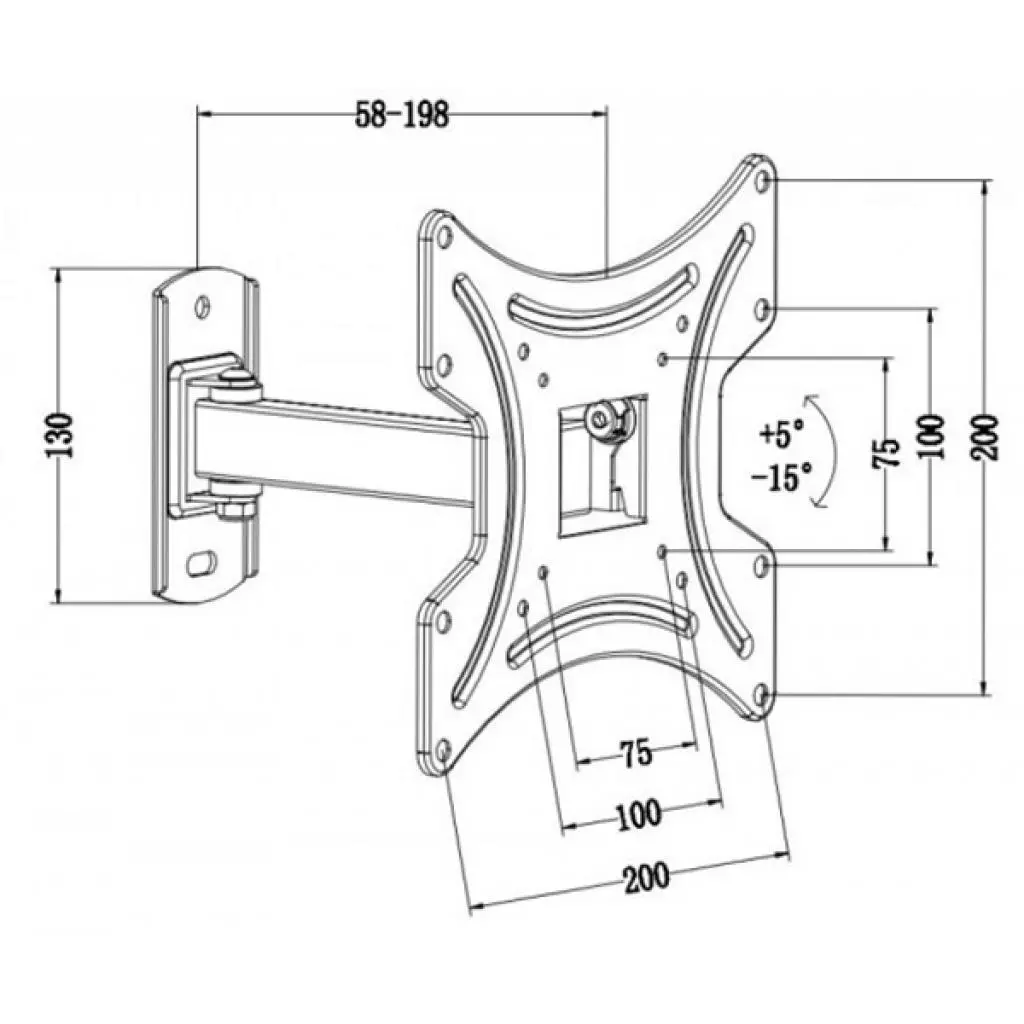 Кронштейн ITech LCD422 W - 1