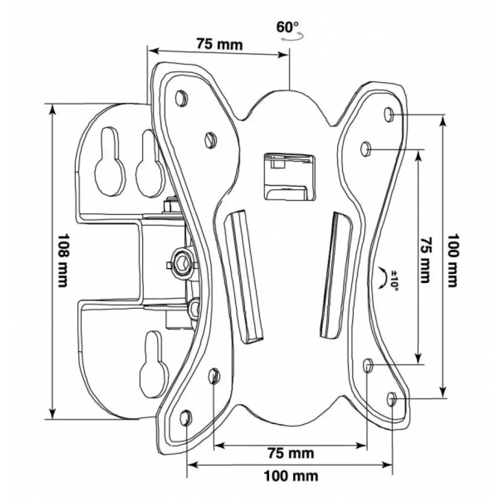 Кронштейн Walfix R-242B - 1
