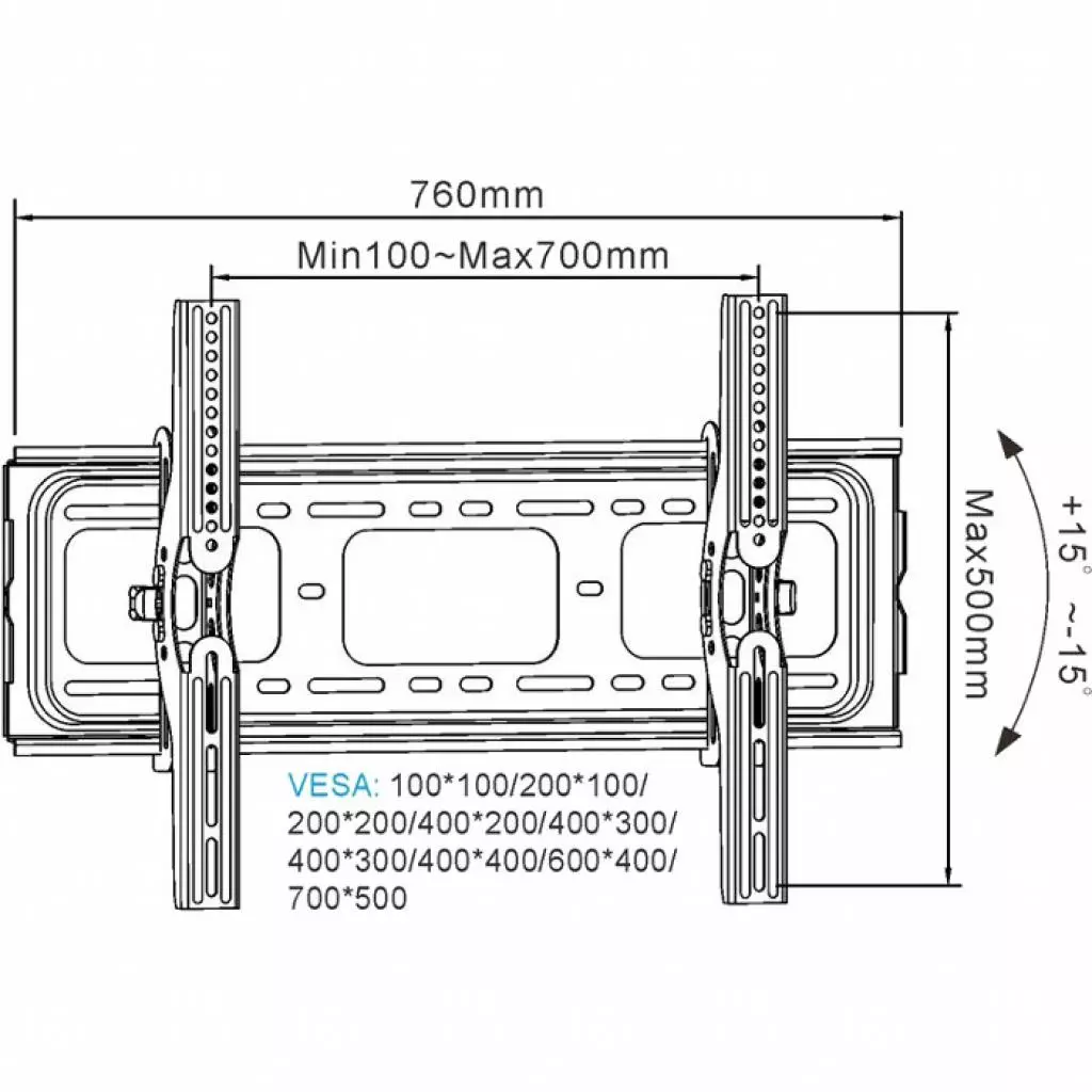 Кронштейн Charmount CT-PLB-E70 - 2 Кронштейн Charmount CT-PLB-E70 - 2