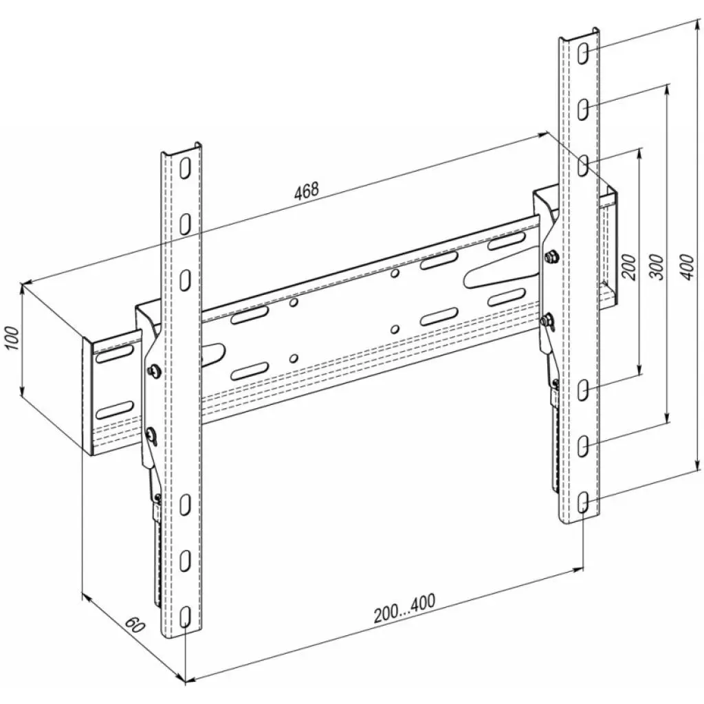 Кронштейн KSL WMO-6241N - 1