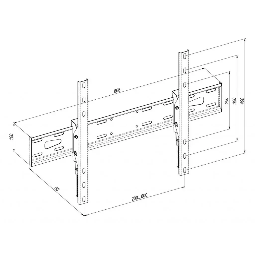 Кронштейн KSL WMO-8261N - 1 Кронштейн KSL WMO-8261N - 1