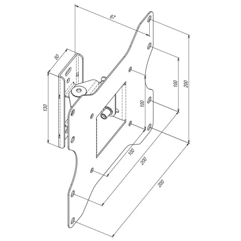 Кронштейн Simpler 25ET - 1 Кронштейн Simpler 25ET - 1