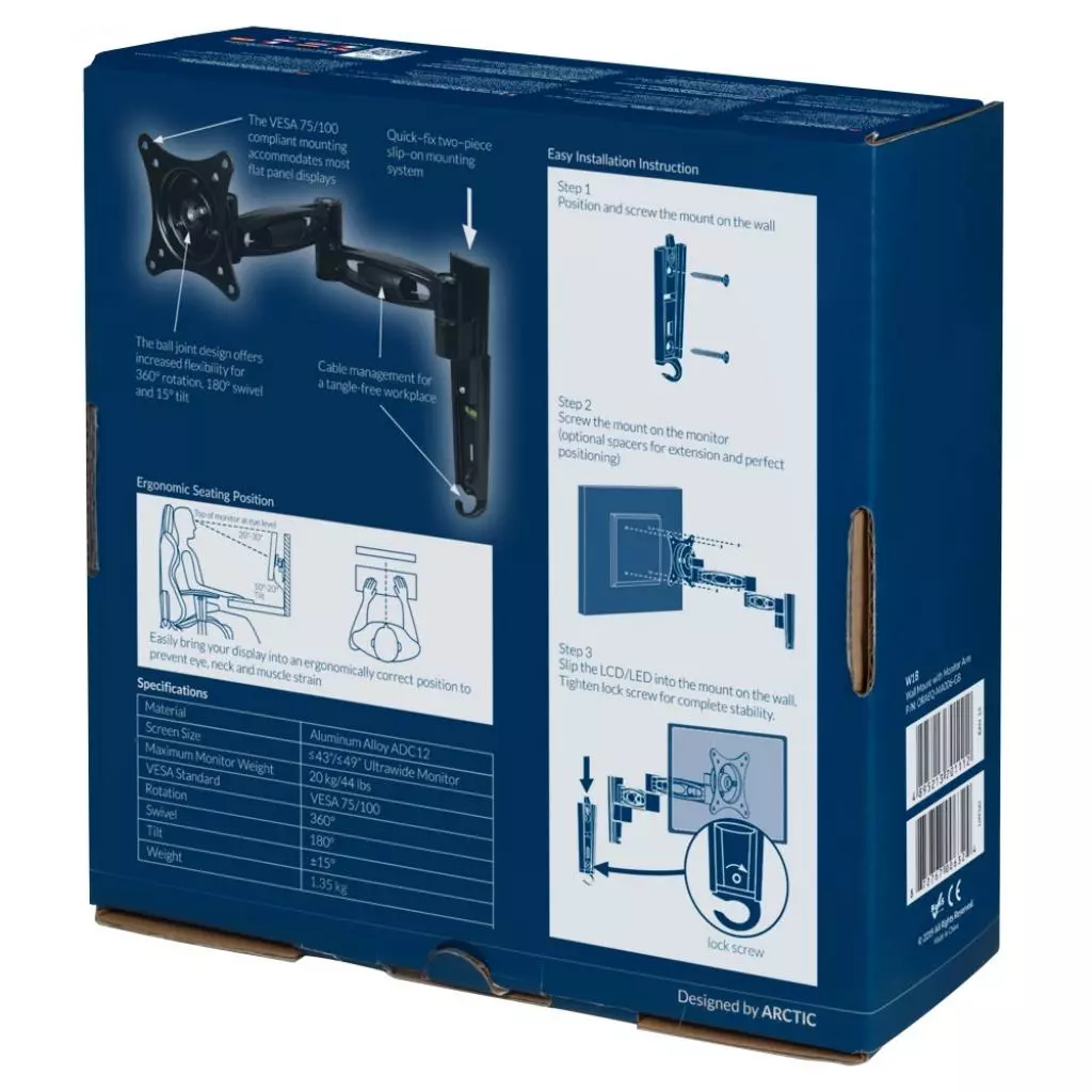 Кронштейн Arctic W1B (ORAEQ-MA006-GB) - 9