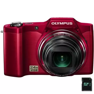 Цифровой фотоаппарат Olympus SZ-14 red (V102080RE000)