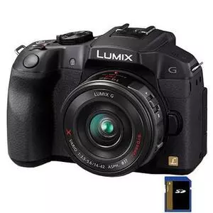 Цифровой фотоаппарат Panasonic DMC-G6X black 14-42 kit (DMC-G6XEE-K)