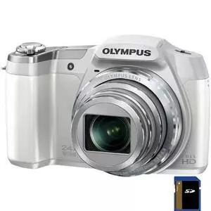 Цифровой фотоаппарат Olympus SZ-16 white (V102100WE000)