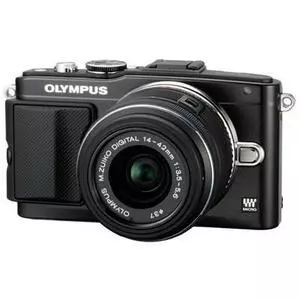 Цифровой фотоаппарат Olympus PEN E-PL5 14-42 mm Flash Air black/black (V205041BE010)