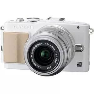 Цифровой фотоаппарат Olympus PEN E-PL5 14-42 mm Flash Air white/silver (V205041WE010)