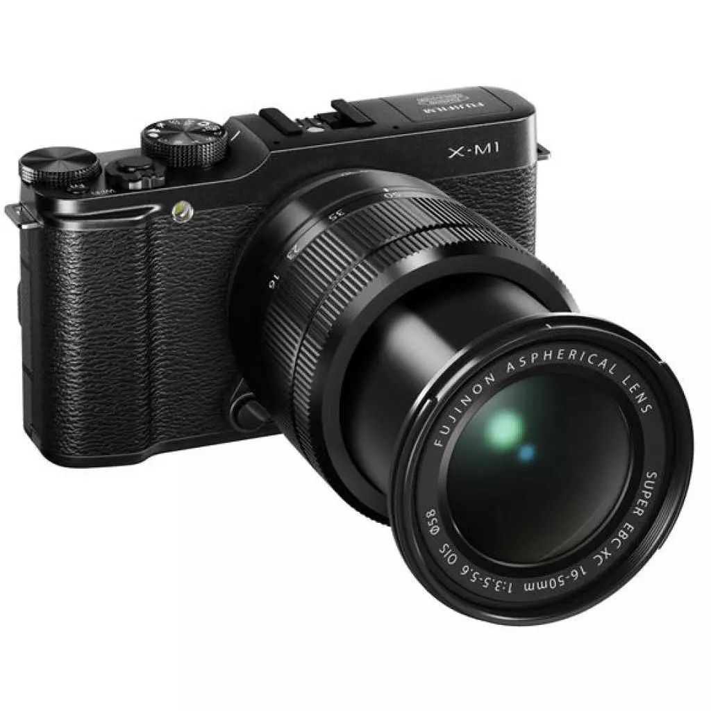 Цифровой фотоаппарат Fujifilm FinePix X-M1 black + XC 16-50mm kit (16390524) - 5