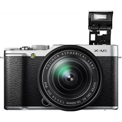 Цифровой фотоаппарат Fujifilm FinePix X-M1 silver + XC 16-50mm kit (16391360) - 1