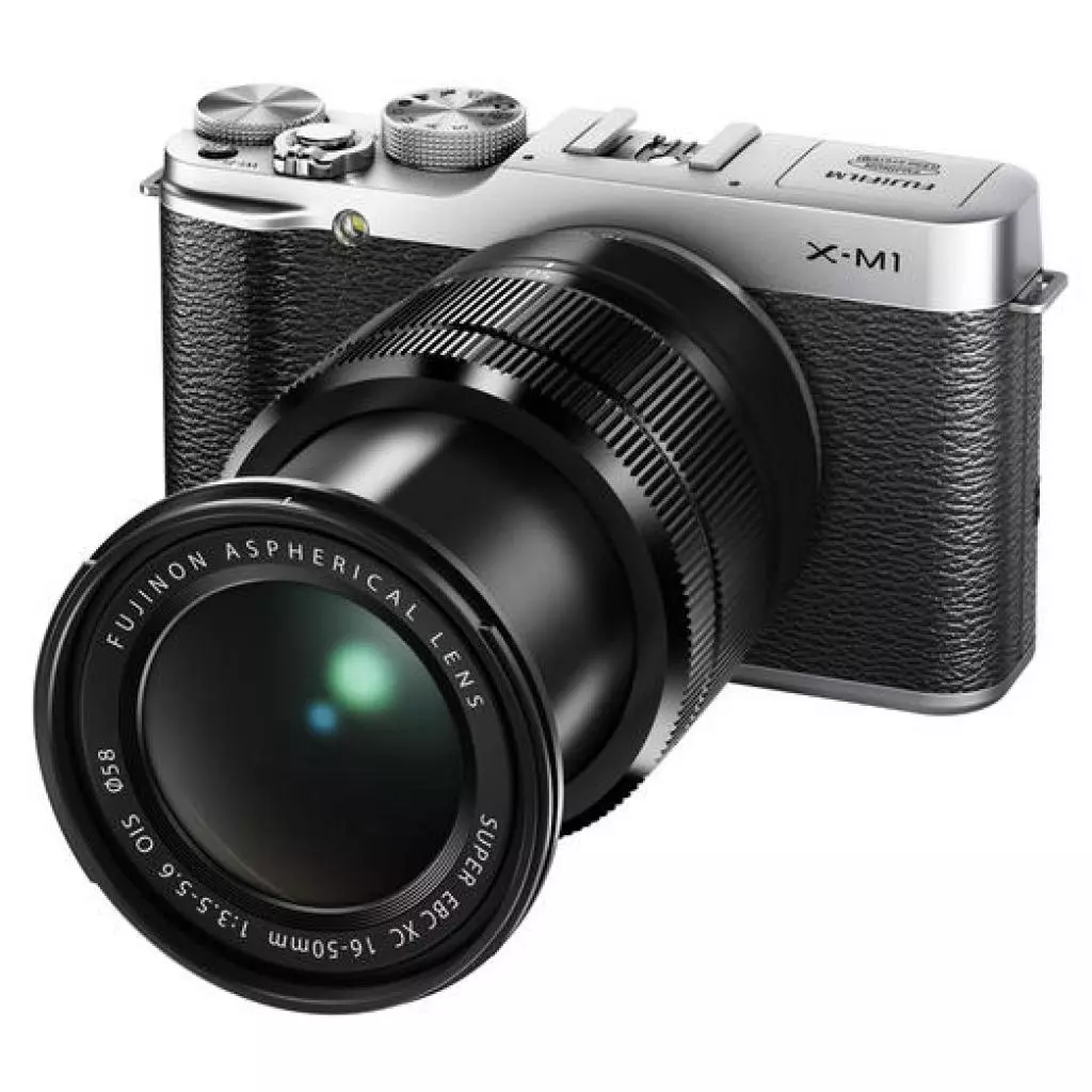 Цифровой фотоаппарат Fujifilm FinePix X-M1 silver + XC 16-50mm kit (16391360) - 5