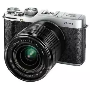 Цифровой фотоаппарат Fujifilm FinePix X-M1 silver + XC 16-50mm kit (16391360)