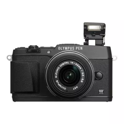 Цифровой фотоаппарат Olympus E-P5 14-42 mm Kit + VF4 black/black (V204051BE020) - 3