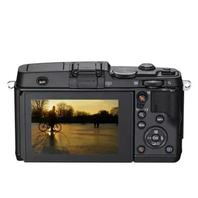 Цифровой фотоаппарат Olympus E-P5 14-42 mm Kit + VF4 black/black (V204051BE020) - 4