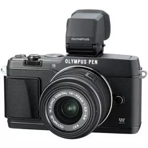 Цифровой фотоаппарат Olympus E-P5 14-42 mm Kit + VF4 black/black (V204051BE020)
