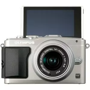 Цифровой фотоаппарат Olympus E-PL5 45 mm + 14-42 mm Flash Air black/silver (V205041SE040)