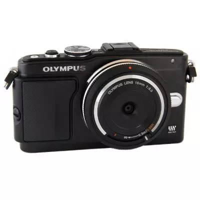 Цифровой фотоаппарат Olympus E-PL5 DZK 14-42 mm + 40-150 mm Flash Air black/black (V205042BE010) - 4