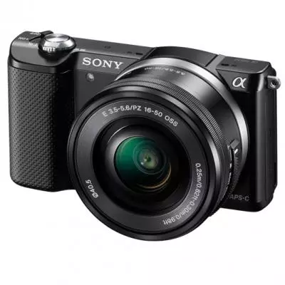 Цифровой фотоаппарат Sony Alpha 5000 kit 16-50 Black (ILCE5000LB.CEC)