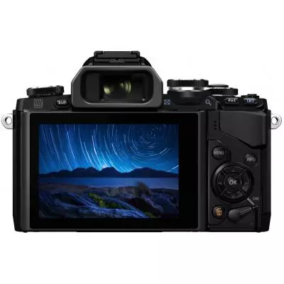 Цифровой фотоаппарат Olympus E-M10 14-42 Kit black/black (V207021BE000) - 2