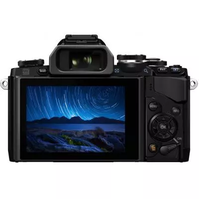Цифровой фотоаппарат Olympus E-M10 pancake zoom 14-42 Kit black/black (V207023BE000) - 2