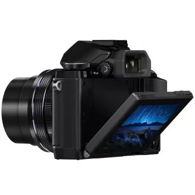 Цифровой фотоаппарат Olympus E-M10 pancake zoom 14-42 Kit black/black (V207023BE000) - 3