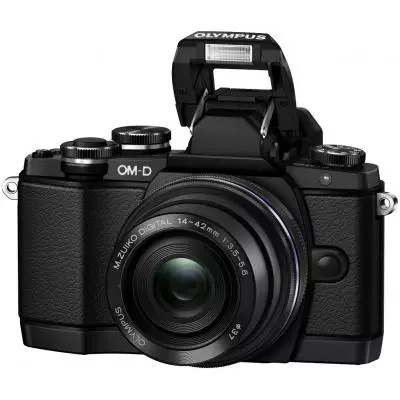 Цифровой фотоаппарат Olympus E-M10 pancake zoom 14-42 Kit black/black (V207023BE000) - 5