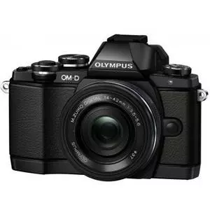 Цифровой фотоаппарат Olympus E-M10 pancake zoom 14-42 Kit black/black (V207023BE000)