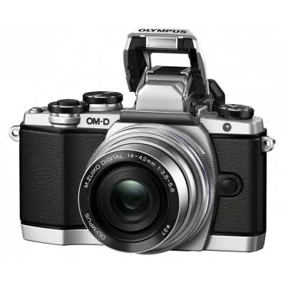 Цифровой фотоаппарат Olympus E-M10 pancake zoom 14-42 Kit silver/black (V207024SE000) - 5