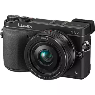 Цифровой фотоаппарат Panasonic DMC-GX7 Kit 20mm Black (DMC-GX7CEE-K) - 5