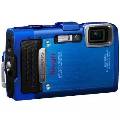 Цифровой фотоаппарат Olympus TG-835 Blue (Waterproof - 10m; GPS) (V104131UE000) - 2