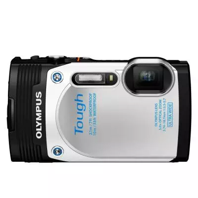 Цифровой фотоаппарат Olympus TG-850 White (Waterproof - 10m; iHS) (V104150WE000) - 1