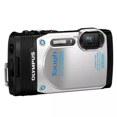 Цифровой фотоаппарат Olympus TG-850 White (Waterproof - 10m; iHS) (V104150WE000) - 2