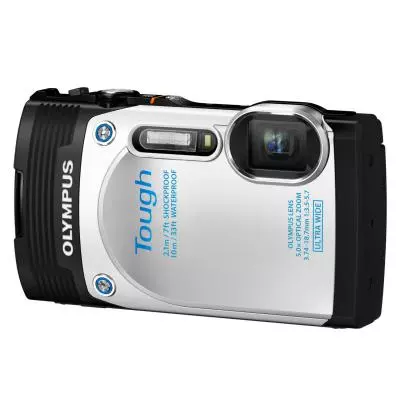 Цифровой фотоаппарат Olympus TG-850 White (Waterproof - 10m; iHS) (V104150WE000)