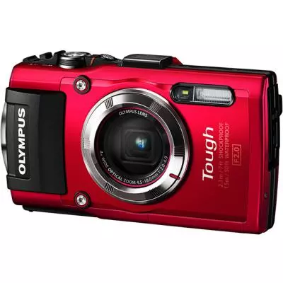 Цифровой фотоаппарат Olympus TG-3 Red (V104140RE000) - 3