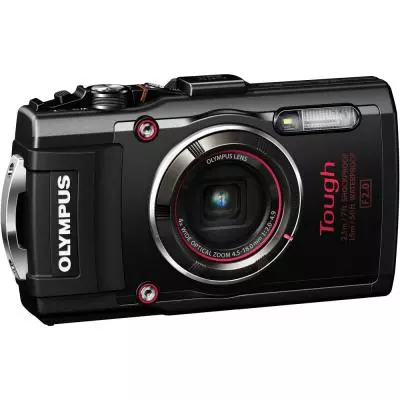 Цифровой фотоаппарат Olympus TG-4 Black (V104160BE000) - 2