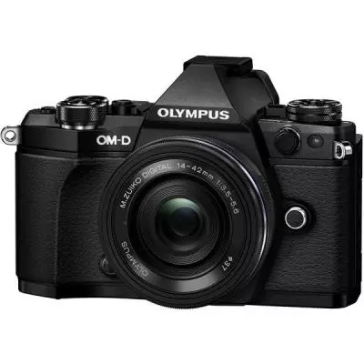 Цифровой фотоаппарат Olympus E-M5 mark II Pancake Zoom 14-42 Kit black/black (V207044BE000)