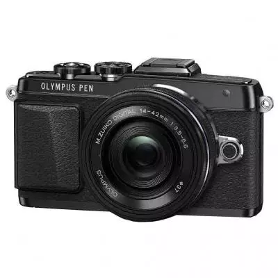 Цифровой фотоаппарат Olympus E-PL7 14-42 mm Pancake Zoom Kit black/black (V205073BE001)