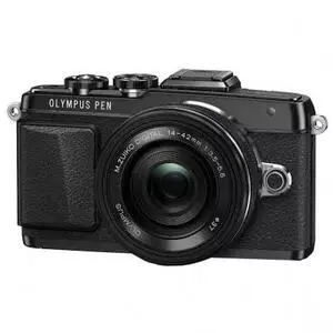 Цифровой фотоаппарат Olympus E-PL7 14-42 mm Pancake Zoom Kit black/black (V205073BE001)