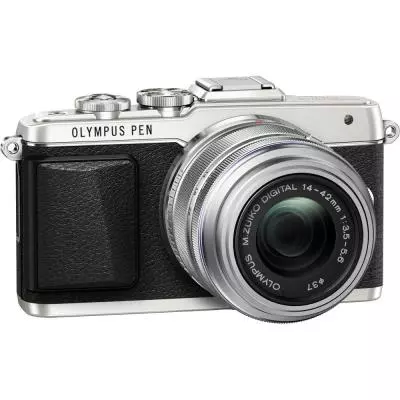 Цифровой фотоаппарат Olympus E-PL7 14-42 mm Pancake Zoom Kit silver/silver (V205073SE001) - 2