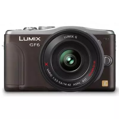 Цифровой фотоаппарат Panasonic DMC-GF6 Kit 14-42mm Brown (DMC-GF6KEE9T) - 1