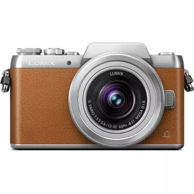 Цифровой фотоаппарат Panasonic DMC-GF7 Kit 12-32mm Brown (DMC-GF7KEE-T) - 1