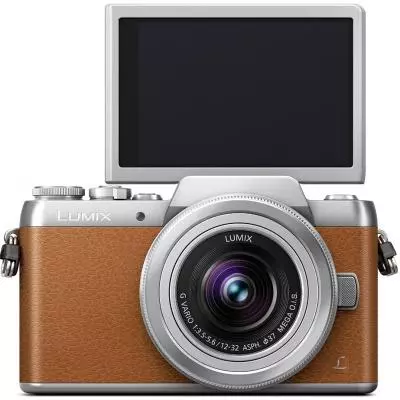 Цифровой фотоаппарат Panasonic DMC-GF7 Kit 12-32mm Brown (DMC-GF7KEE-T) - 5