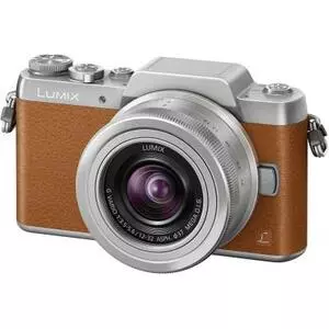 Цифровой фотоаппарат Panasonic DMC-GF7 Kit 12-32mm Brown (DMC-GF7KEE-T)