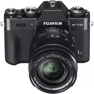 Цифровой фотоаппарат Fujifilm X-T10 + XF 18-55mm F2.8-4R Kit Black (16470881) - 2