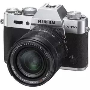 Цифровой фотоаппарат Fujifilm X-T10 + XF 18-55mm F2.8-4R Kit Silver (16471457)