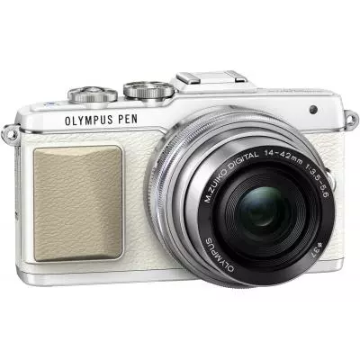 Цифровой фотоаппарат Olympus E-PL7 14-42 mm Kit white/silver (V205071WE000) - 3